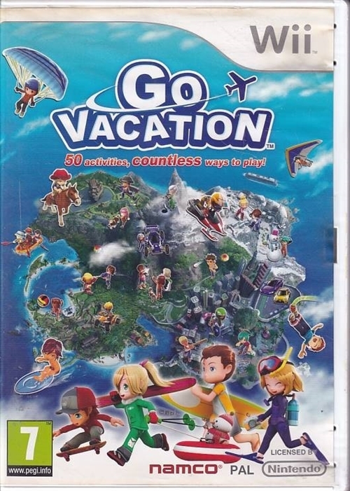 Go Vacation - Nintendo Wii (B Grade) (Genbrug)